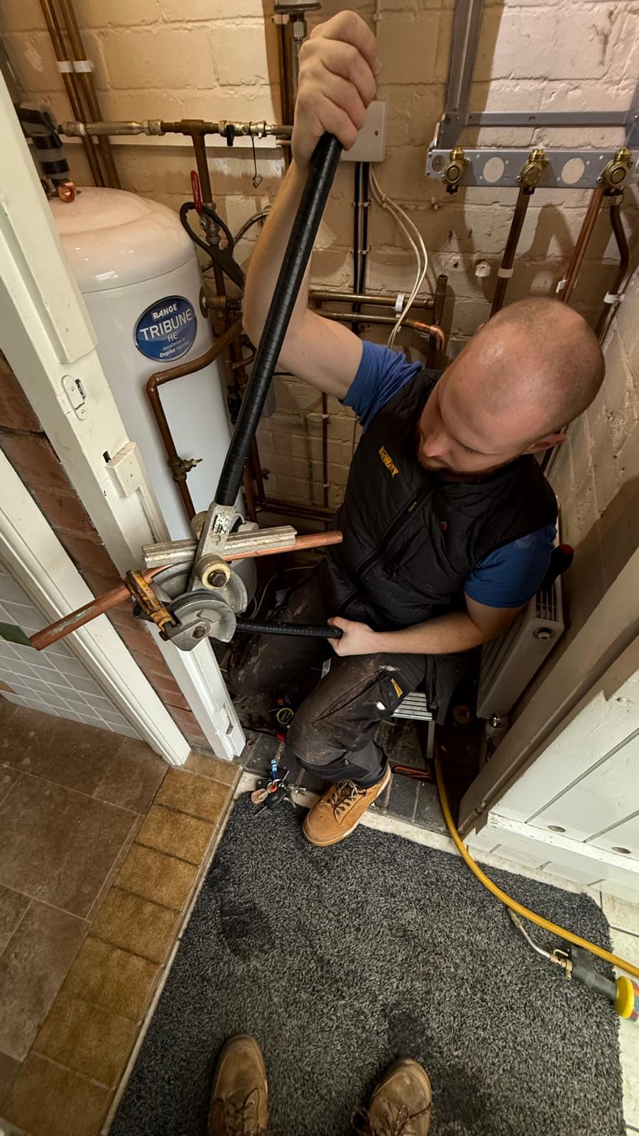 Annual boiler service in Balsall Common by Hewett Heat